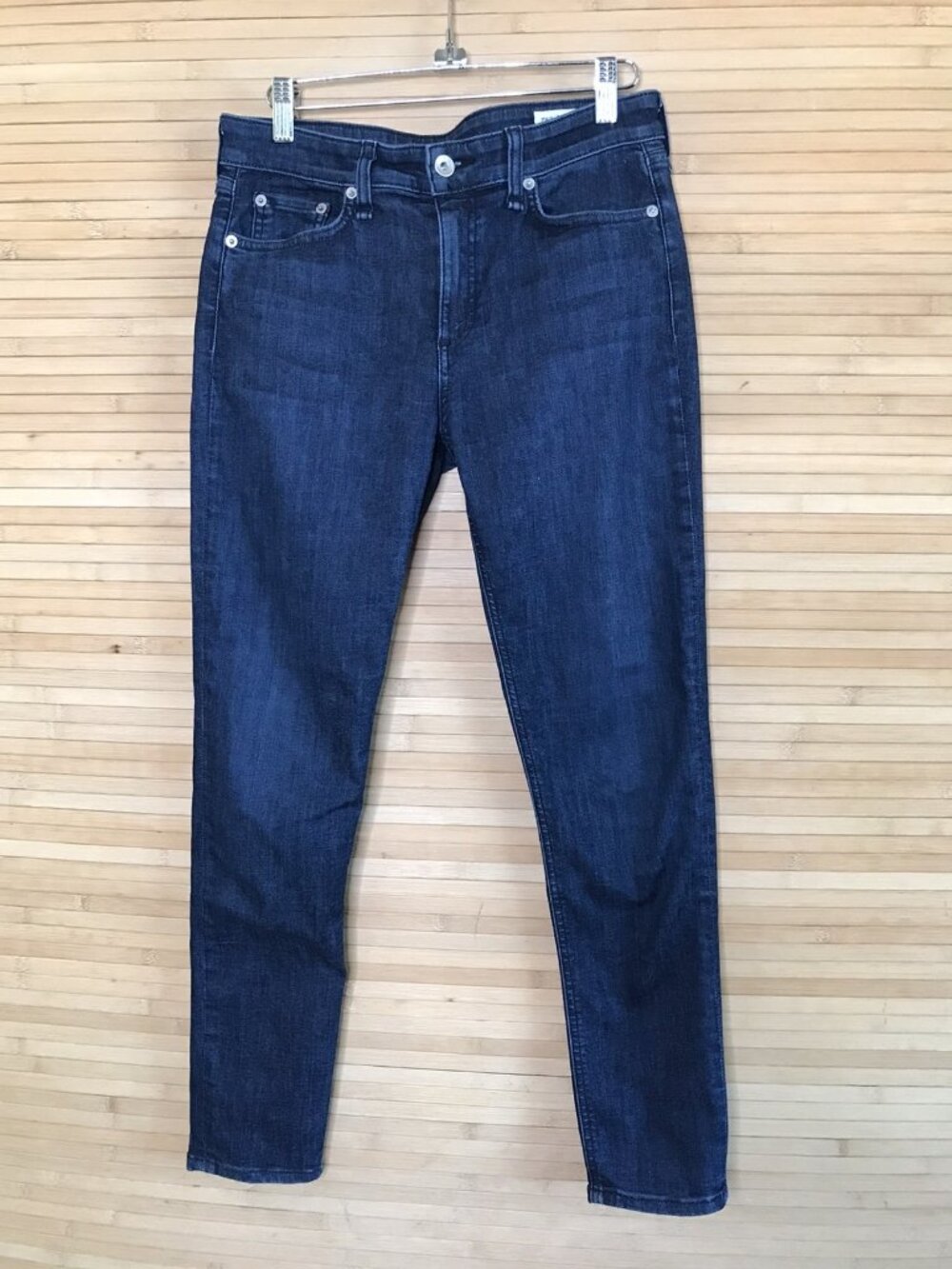 Rag & Bone Womens Size 27 Cate Mid Rise Dark Wash Skinny Jeans Stretch